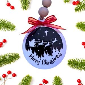 Set of 5 Christmas ornaments